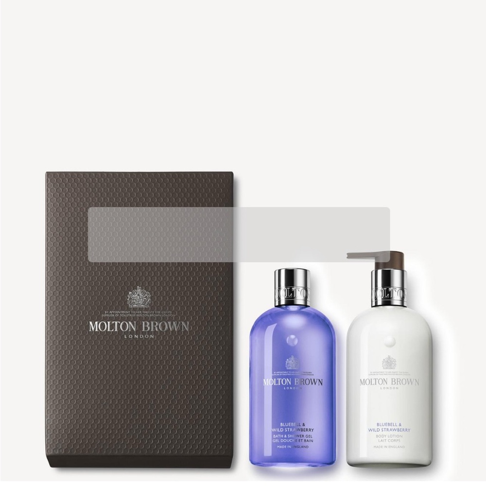 Molton Brown Blue and White Bath Duo